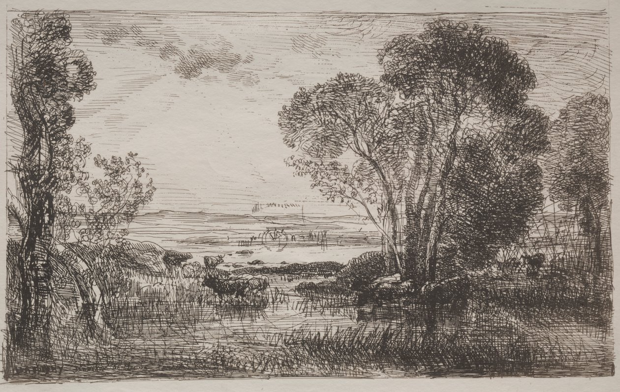 Die hydraulische Maschine von Charles Francois Daubigny