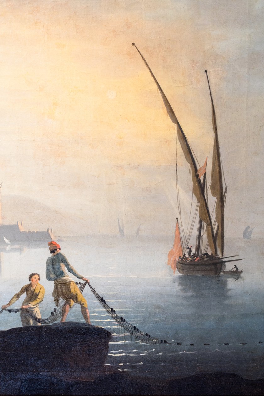 Marine (Detail) von Charles François Grenier de Lacroix