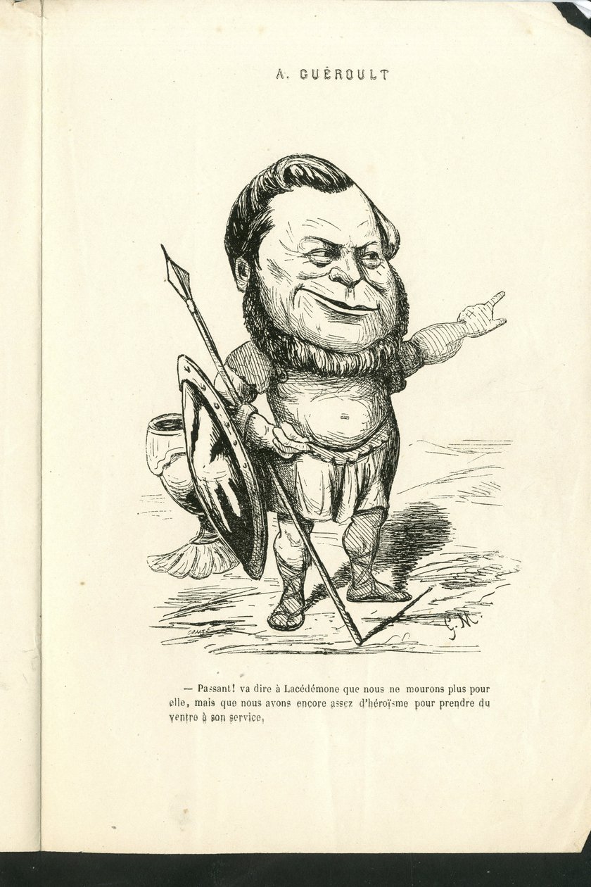 Illustration von Charles Gilbert-Martin (1839-1905) in Zeitgenössische Grimassen von Charles Gilbert Martin