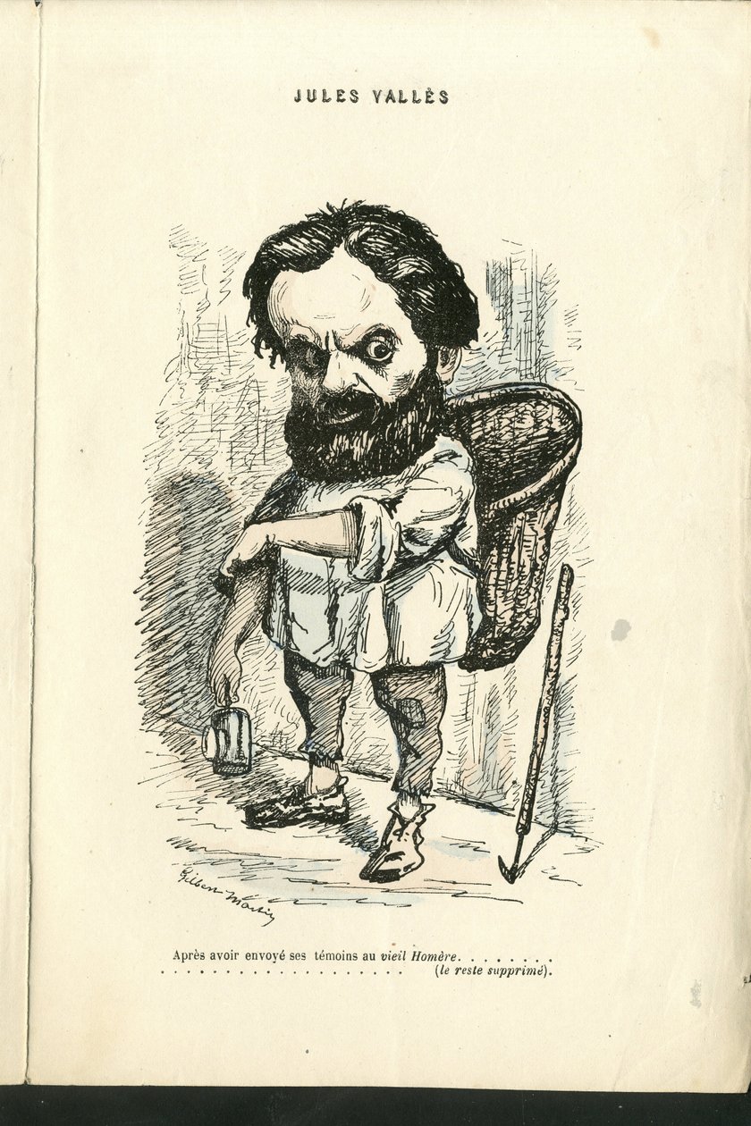 Illustration von Charles Gilbert-Martin (1839-1905) in Zeitgenössische Grimassen von Charles Gilbert Martin