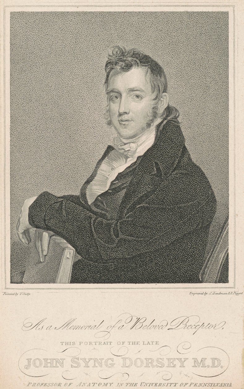 John Syng Dorsey, M.D. von Charles Goodman and Robert Piggot, after Thomas Sully