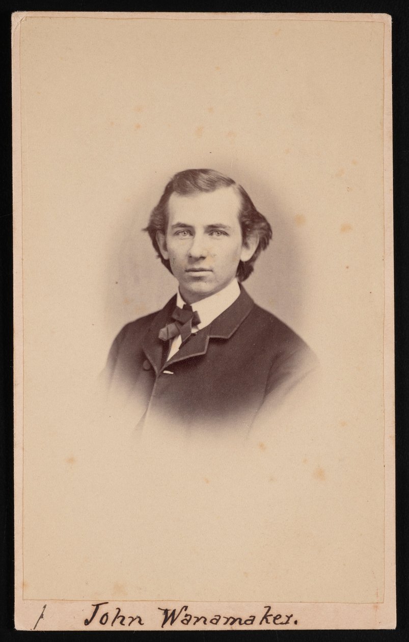 Porträt von John Wanamaker von Charles H Spieler