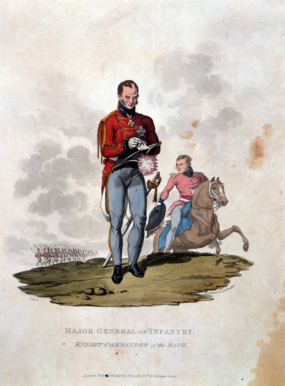 Generalmajor der Infanterie Knight Commander of the Bath, aus 
