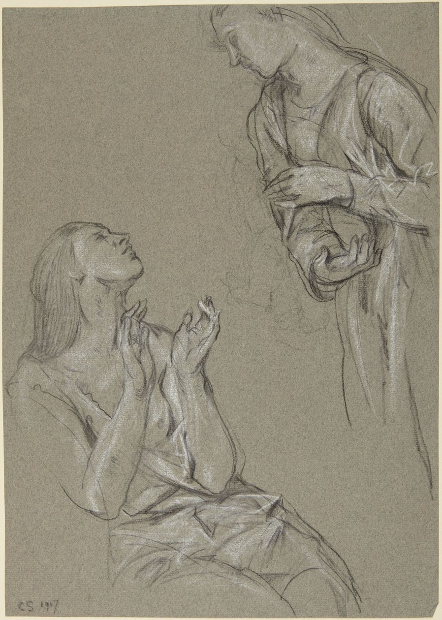 Studien von Frauen von Charles Haslewood Shannon