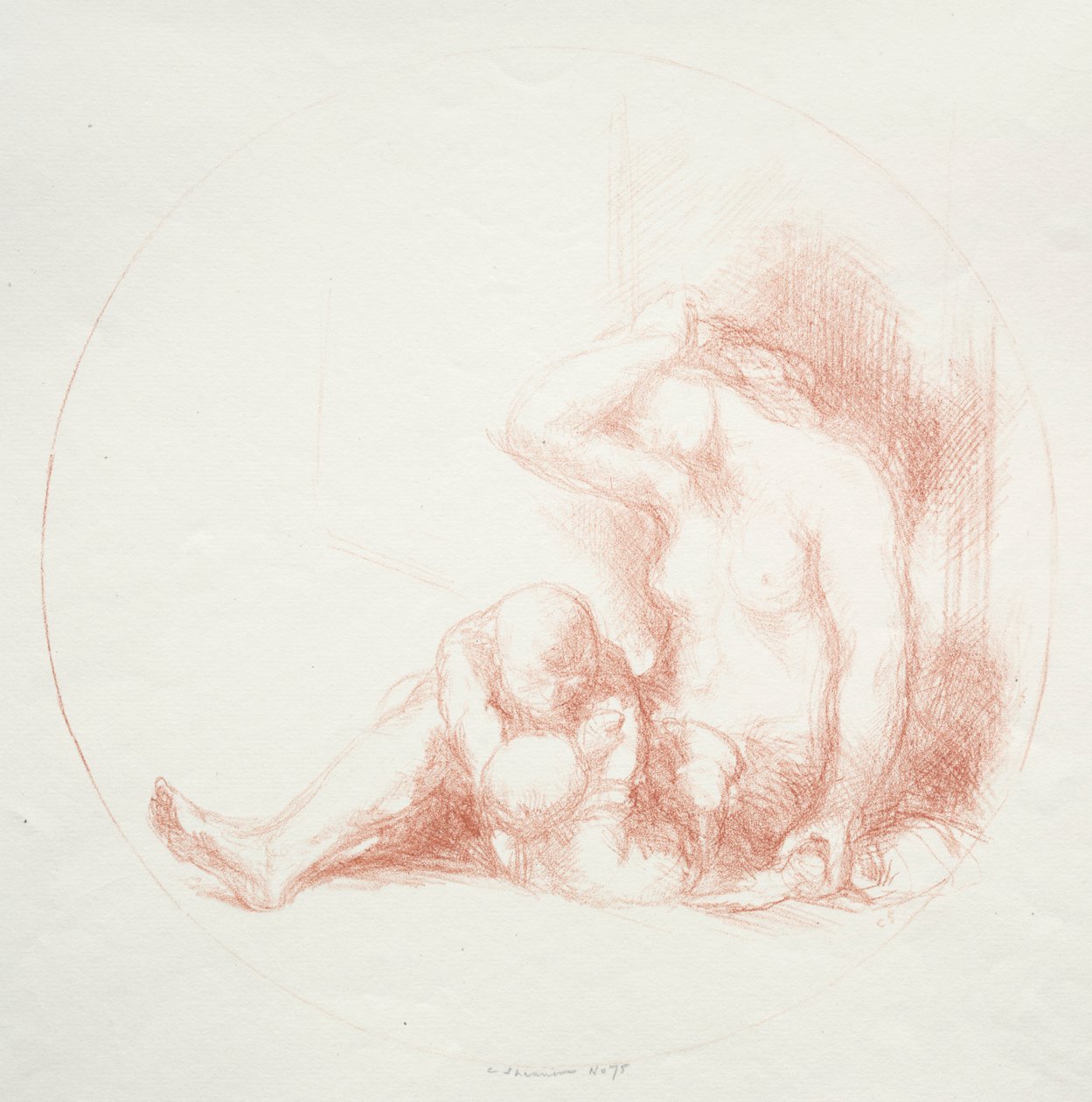 Spielkameraden von Charles Hasslewood Shannon