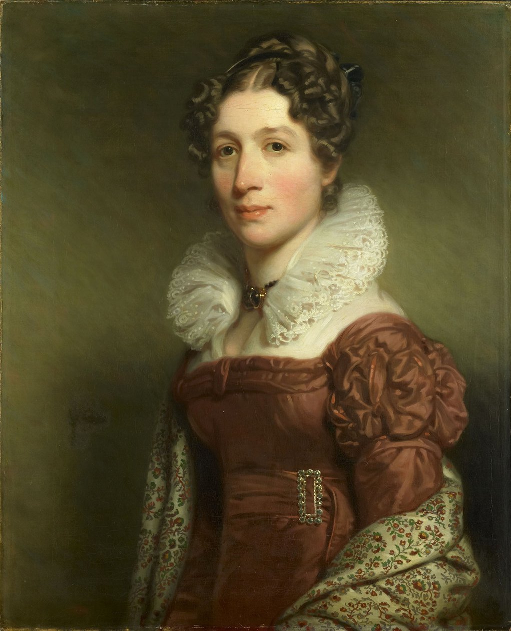 Jacoba Vetter (1796-1830), Ehefrau von Pieter Meijer Warnars, Amsterdamer Buchhändler von Charles Howard Hodges