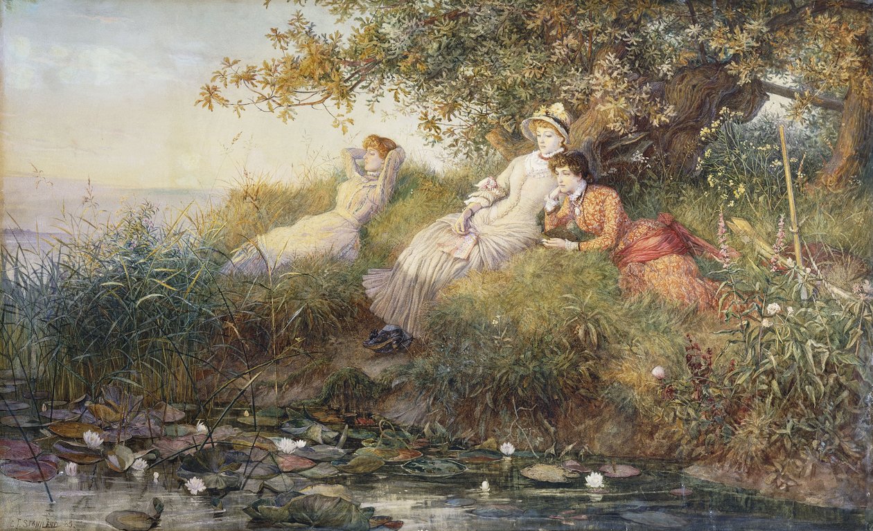 Die Lotosesser, 1883 von Charles J. Staniland