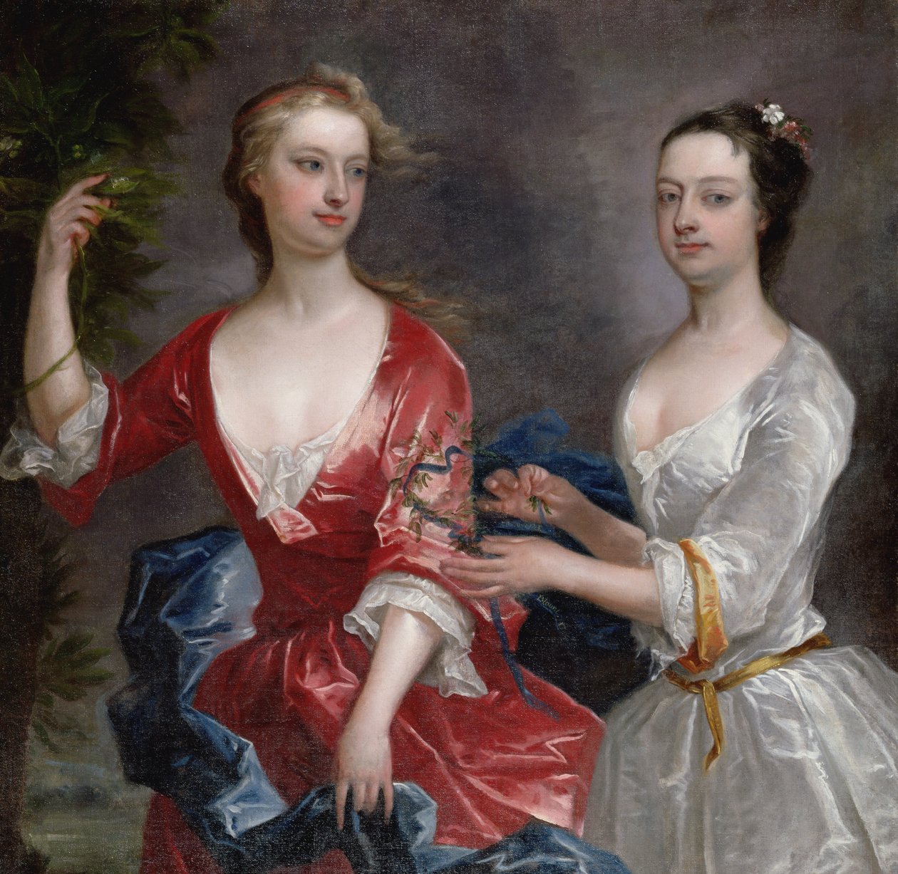 Martha und Teresa Blount von Charles Jervas