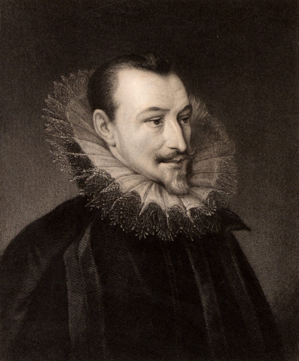 Porträt von Edmund Spenser von Charles Knight