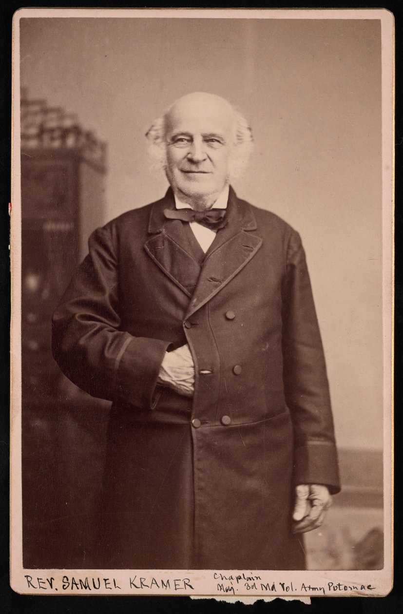 Porträt von Rev. Samuel Kramer von Charles L Kempf