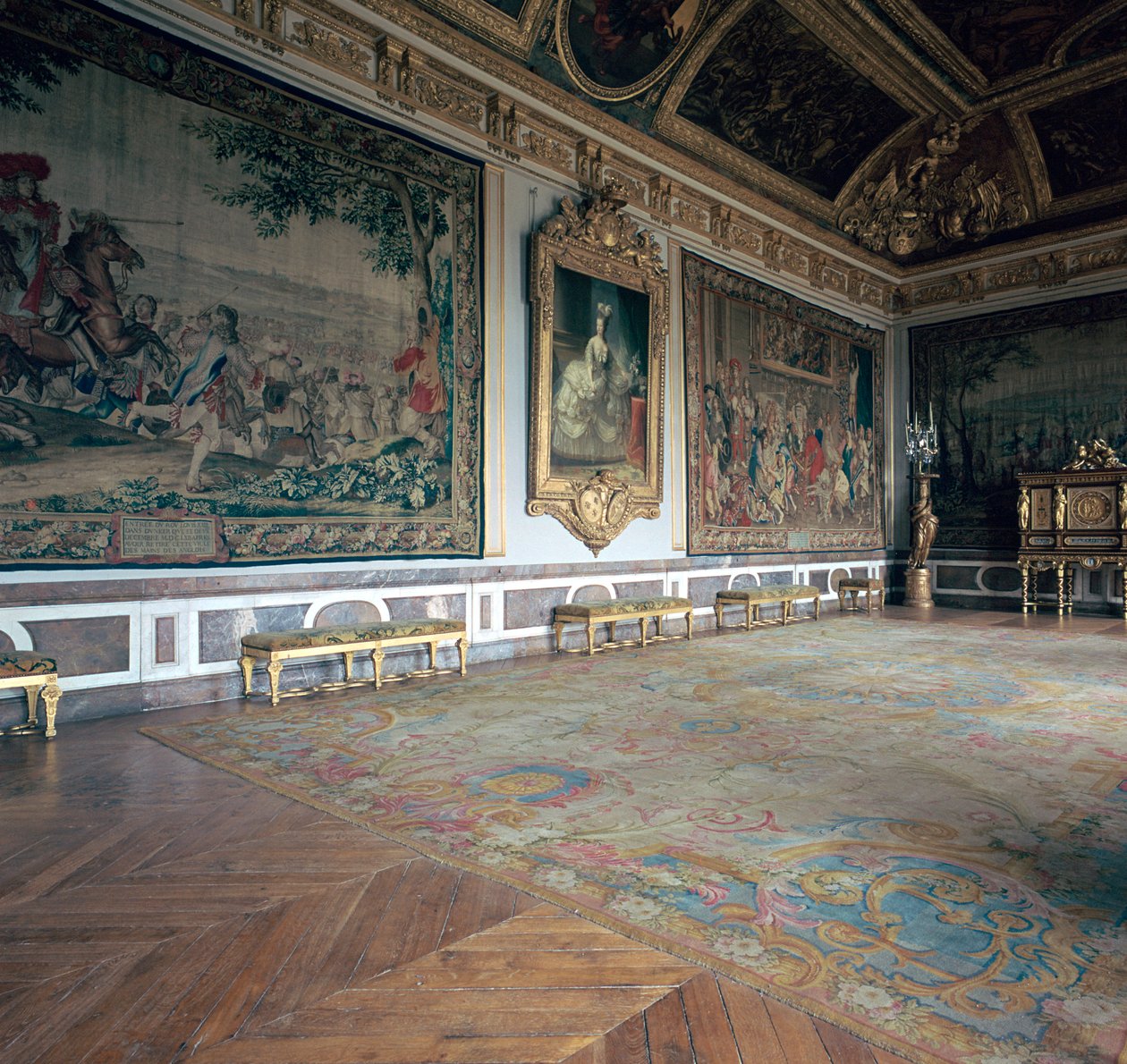 Der Salon De Mars in Versailles von Charles Le Brun