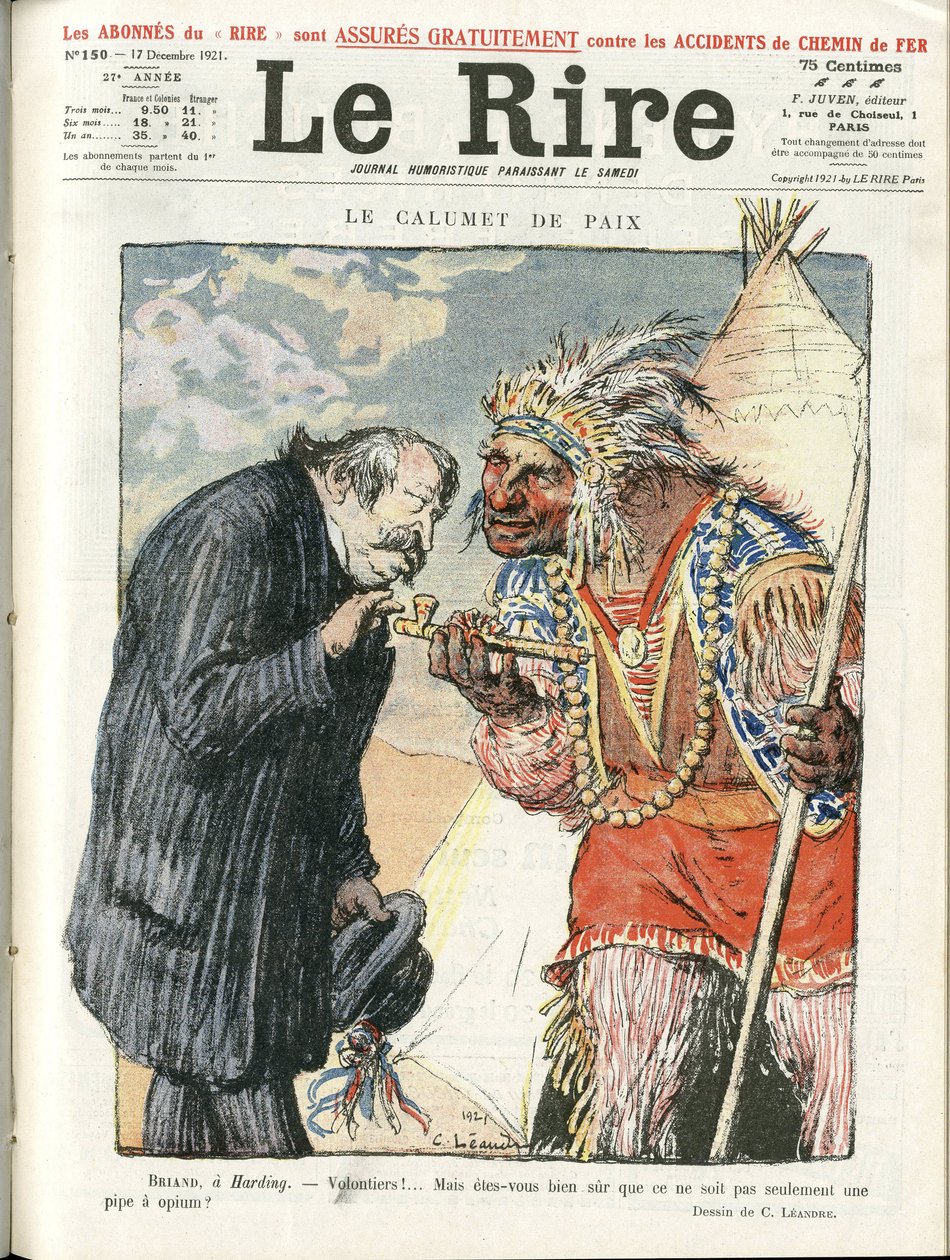 Illustration von Charles Leandre (1862-1934) für das Cover von Le Lire von Charles Leandre