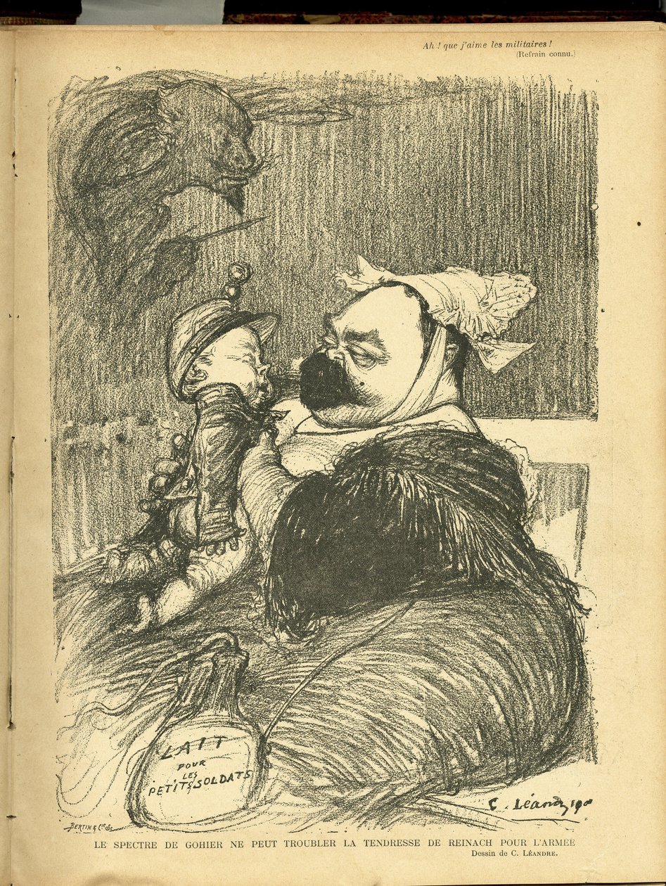 Illustration von Charles Leandre (1862-1934) in Le Lire von Charles Leandre