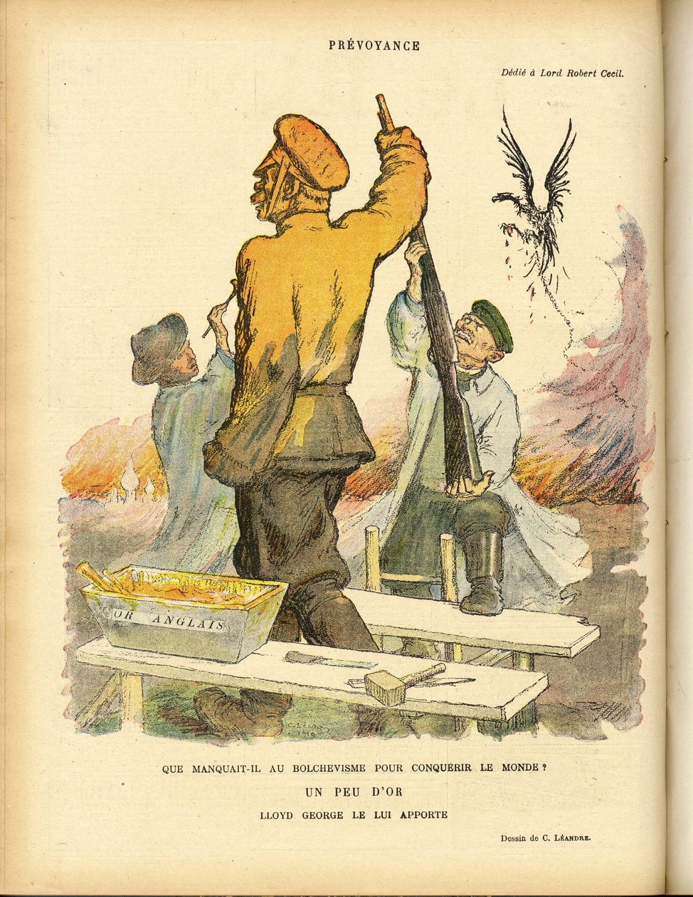 Illustration von Charles Leandre (1862-1934) in Le Rire von Charles Leandre