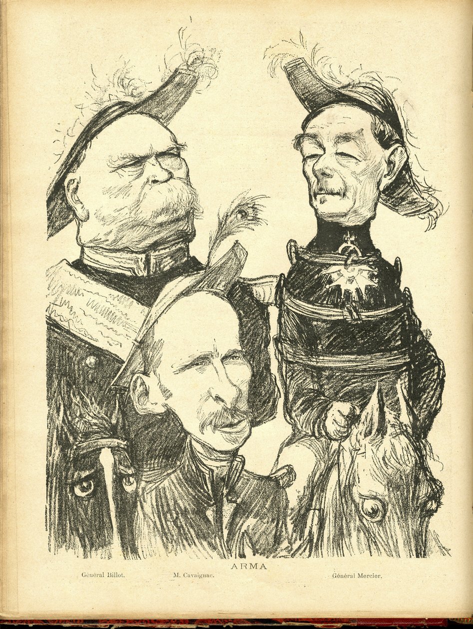 Illustration von Charles Leandre (1862-1934) in Le Rire von Charles Leandre