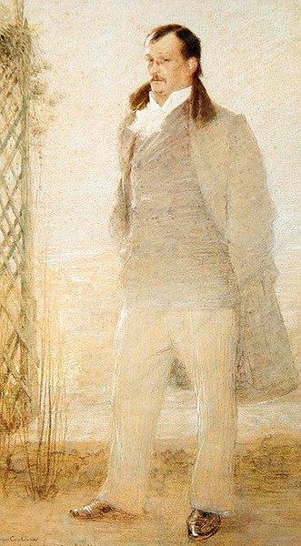 Porträt von Georges Courteline von Charles Leandre