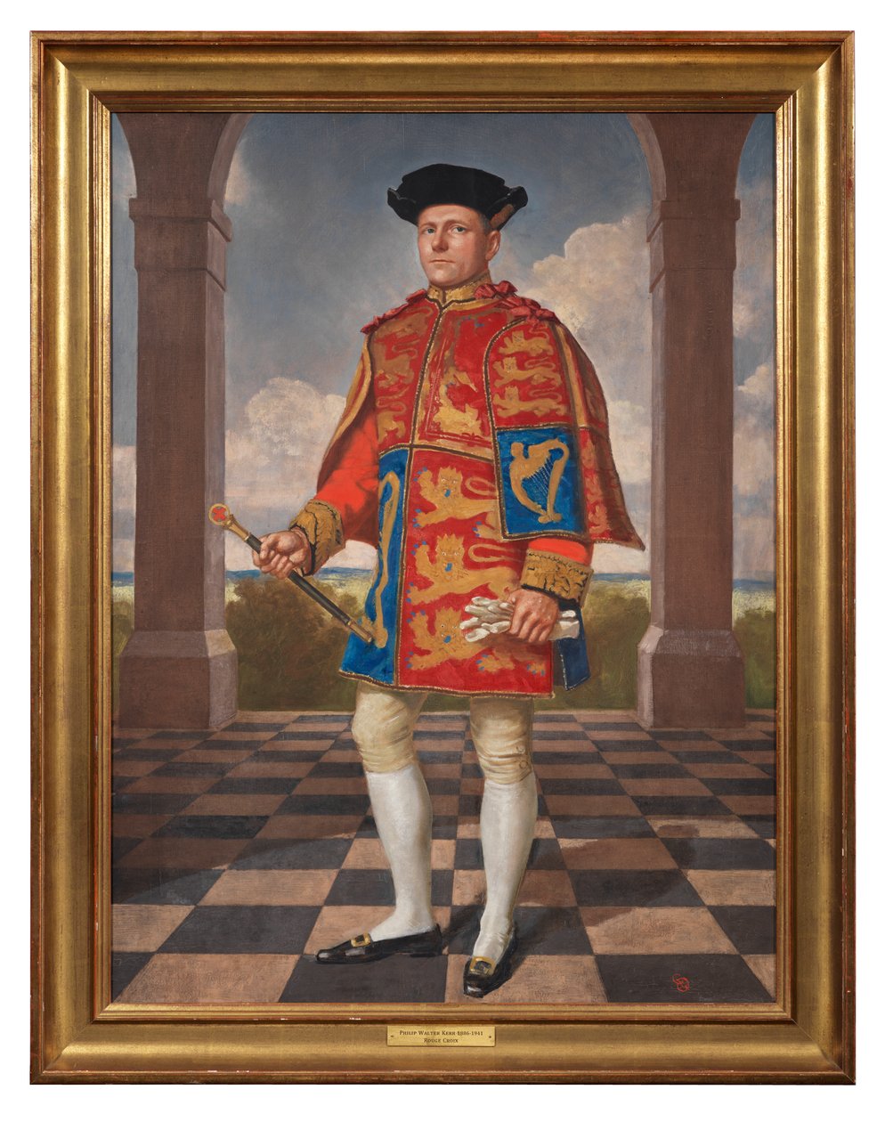 Philip Walter Kerr, Rouge Croix Herold von Charles Louis Geoffroy-Dechaume