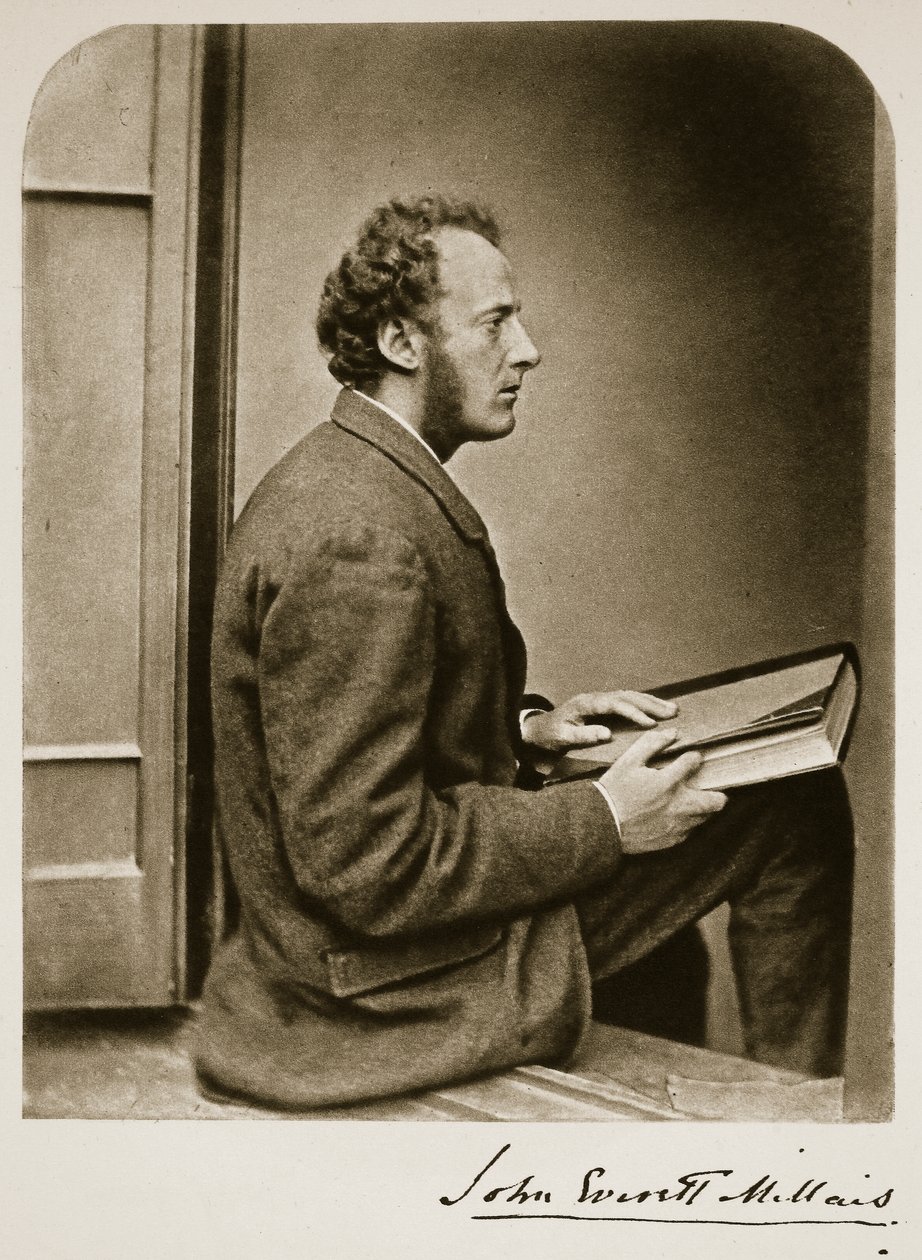 John Everett Millais, 21. Juli 1865 von Charles Lutwidge Dodgson