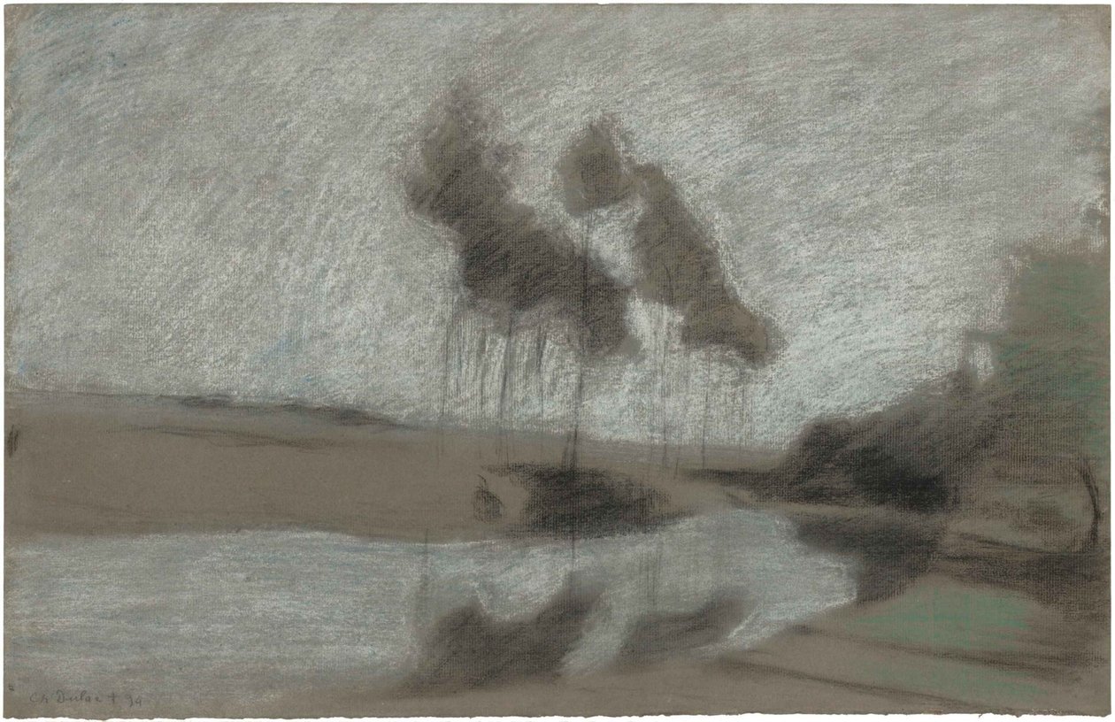 Mystische Landschaft, 1894 von Charles Marie Dulac