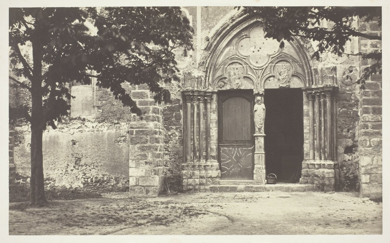 Kirche von Villeneuve le Comte, Seine-et-Marne von Charles Marville