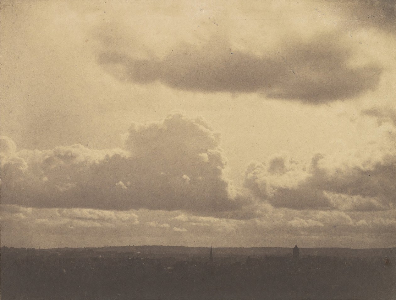 Etude de ciel, 1855-56 von Charles Marville