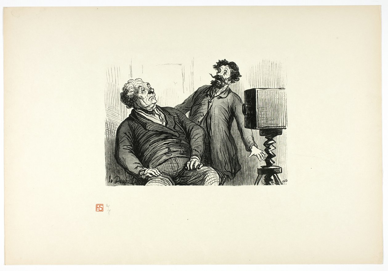 Photographes et photographiés, aus Tirage Unique de Trente-Six Bois von Charles Maurand