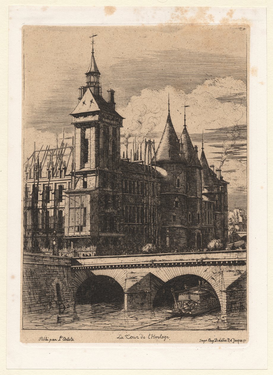 Der Uhrturm von Charles Meryon