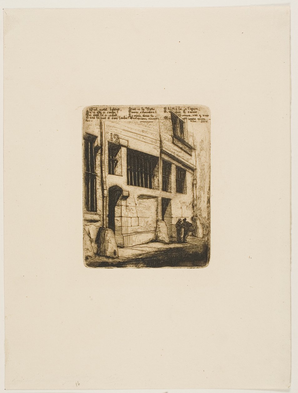 Die Straße der bösen Jungs von Charles Meryon