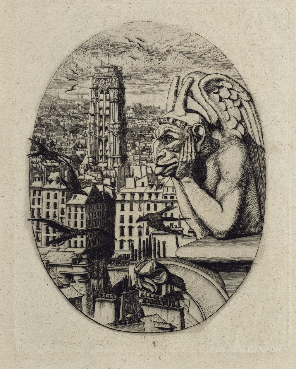 Le stryge von Charles Meryon