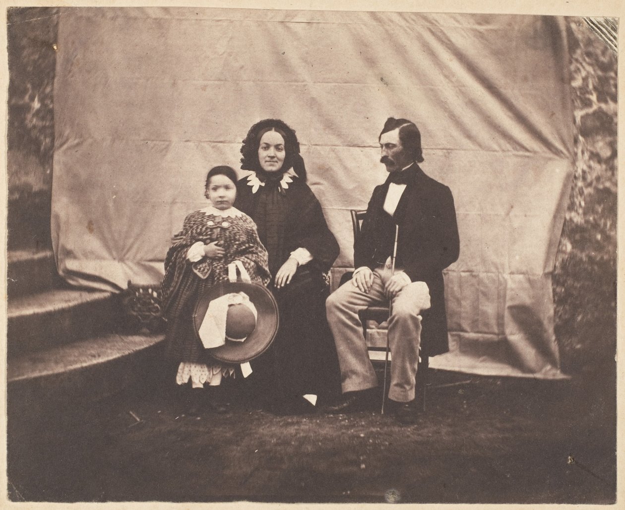 Familiengruppe von Charles Nègre