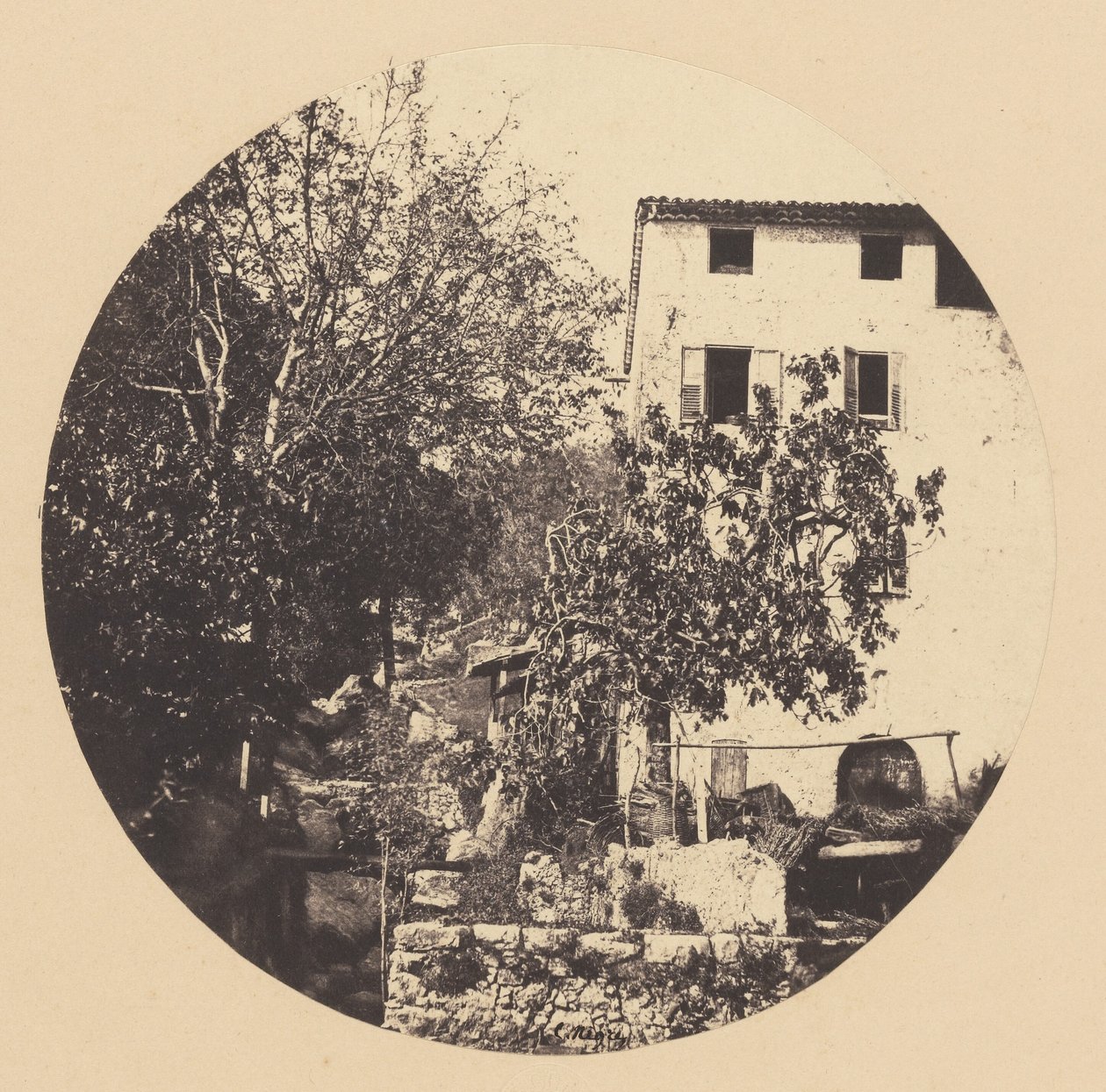 [Grasse, Mühle (Katarakte)] von Charles Nègre