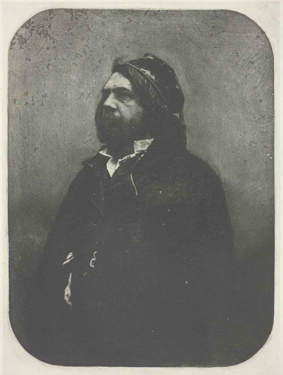 Porträt von Theophile Gautier nach Nadar von Charles Nègre