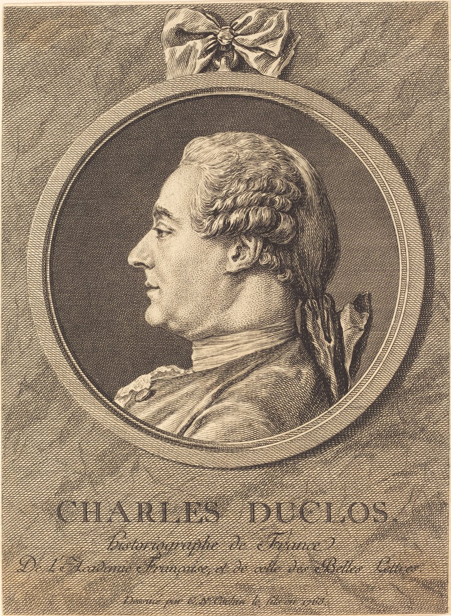 Charles Duclos von Charles Nicolas Cochin II