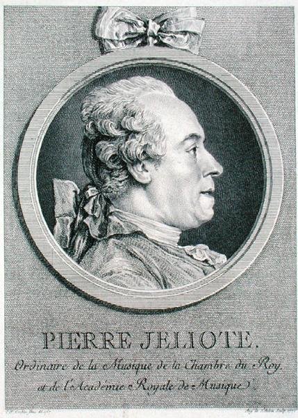 Pierre Jeliote, graviert von Augustin de Saint-Aubin, 1771 von Charles Nicolas II (after) Cochin