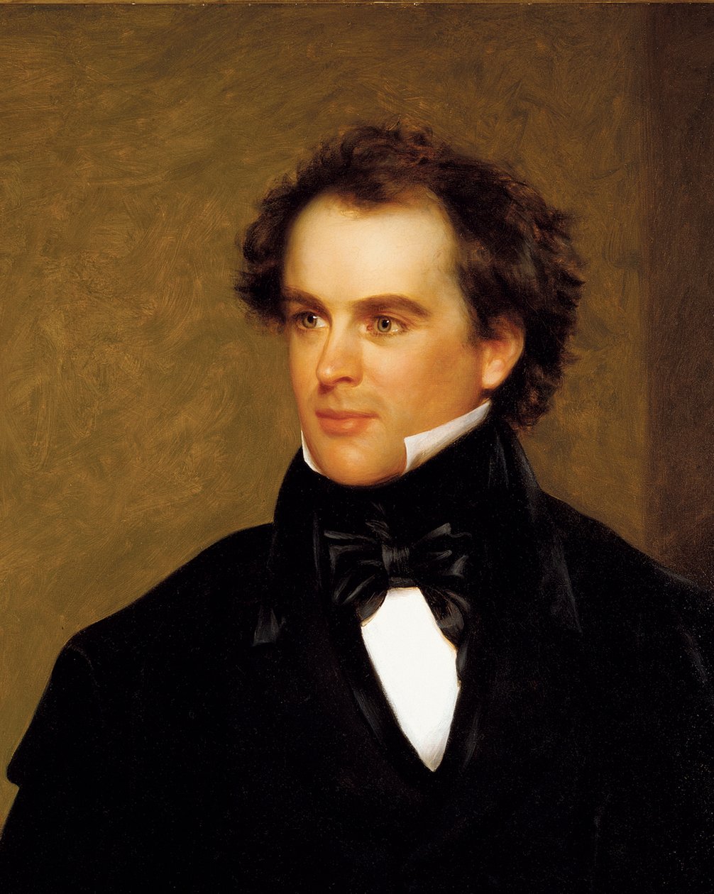 Nathaniel Hawthorne (1804-64) 1840 von Charles Osgood