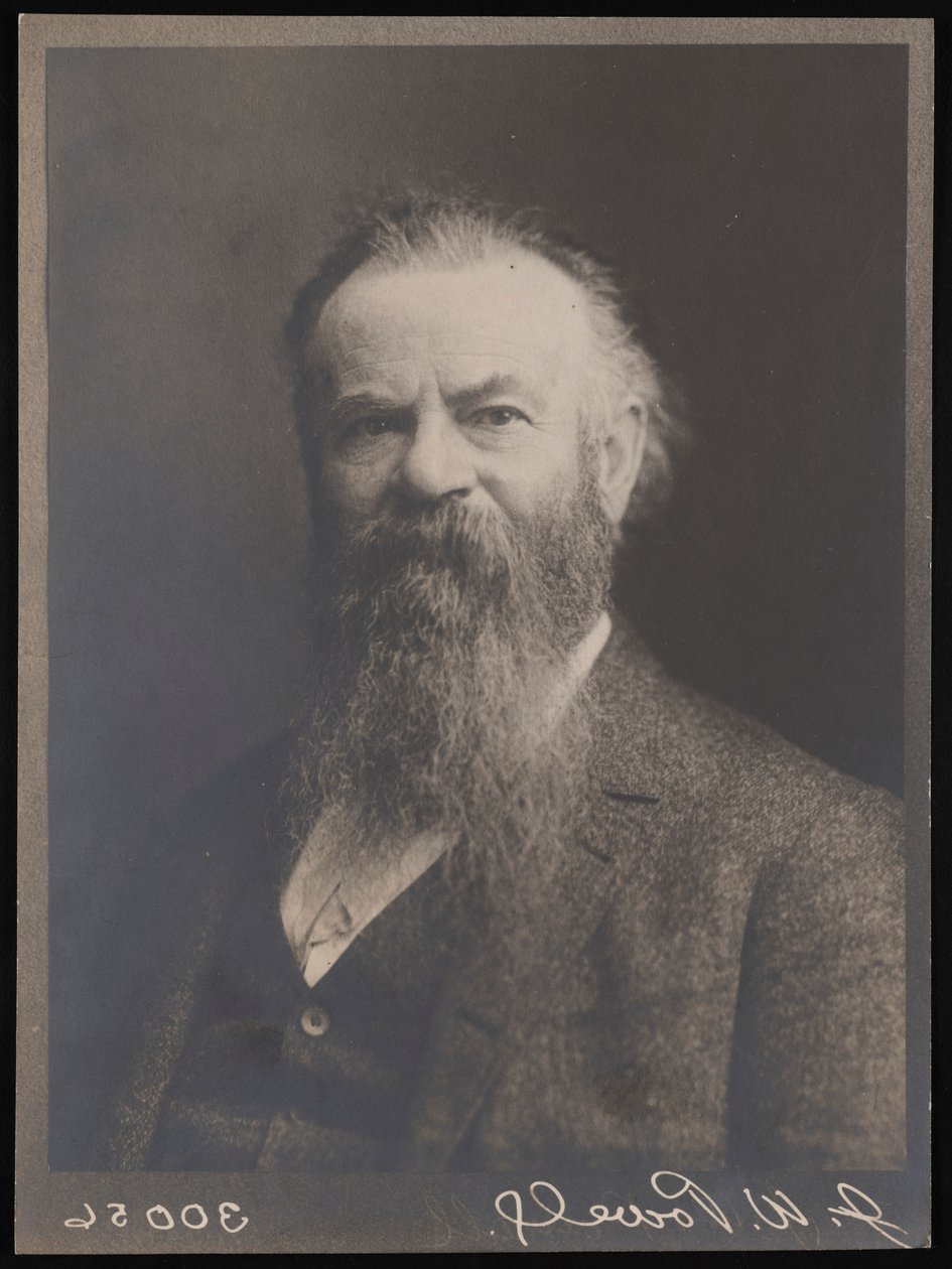 Porträt von John Wesley Powell 1834-1902, 1885 von Charles Parker