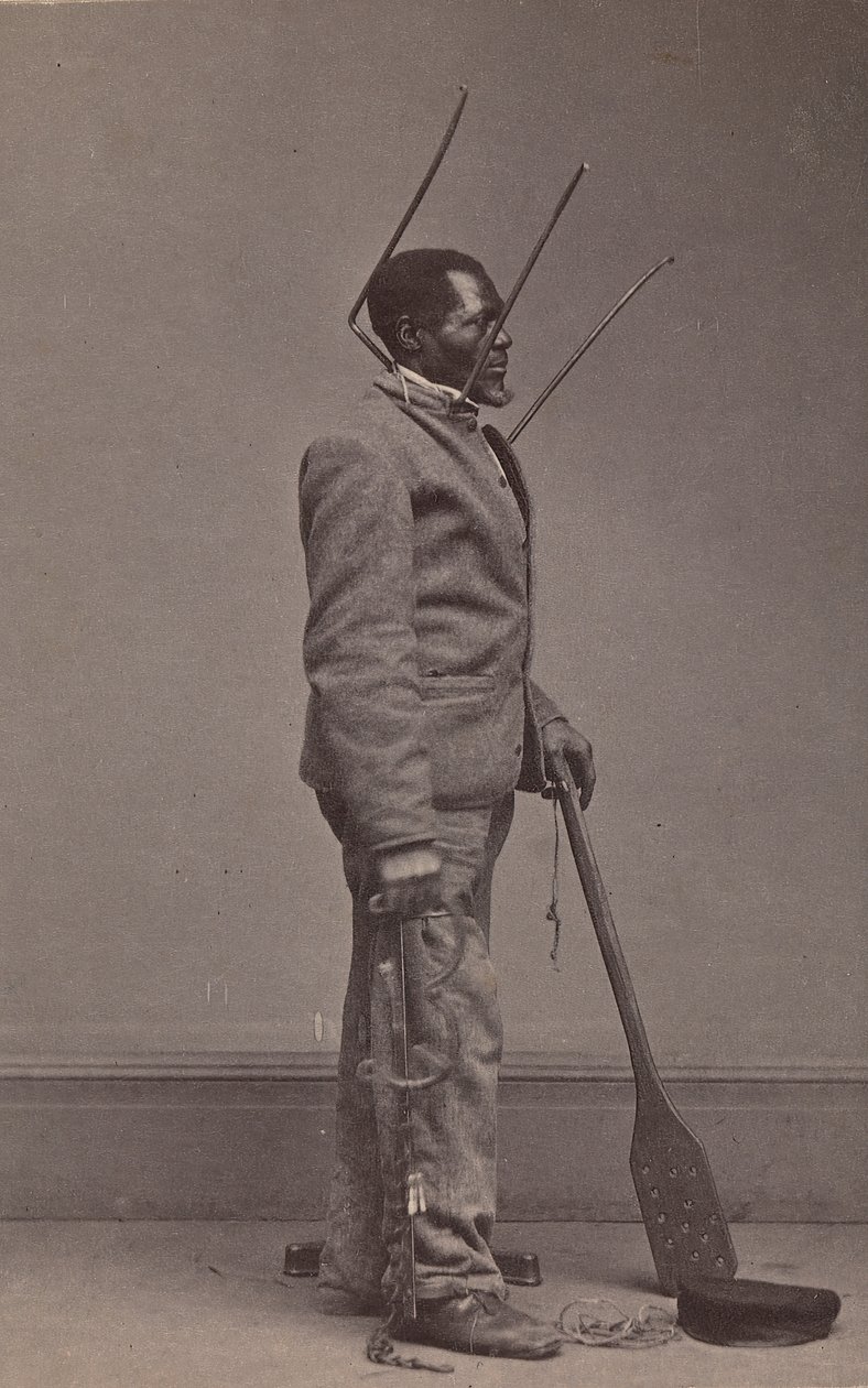 Wilson, gebrandmarkter Sklave aus New Orleans von Charles Paxson