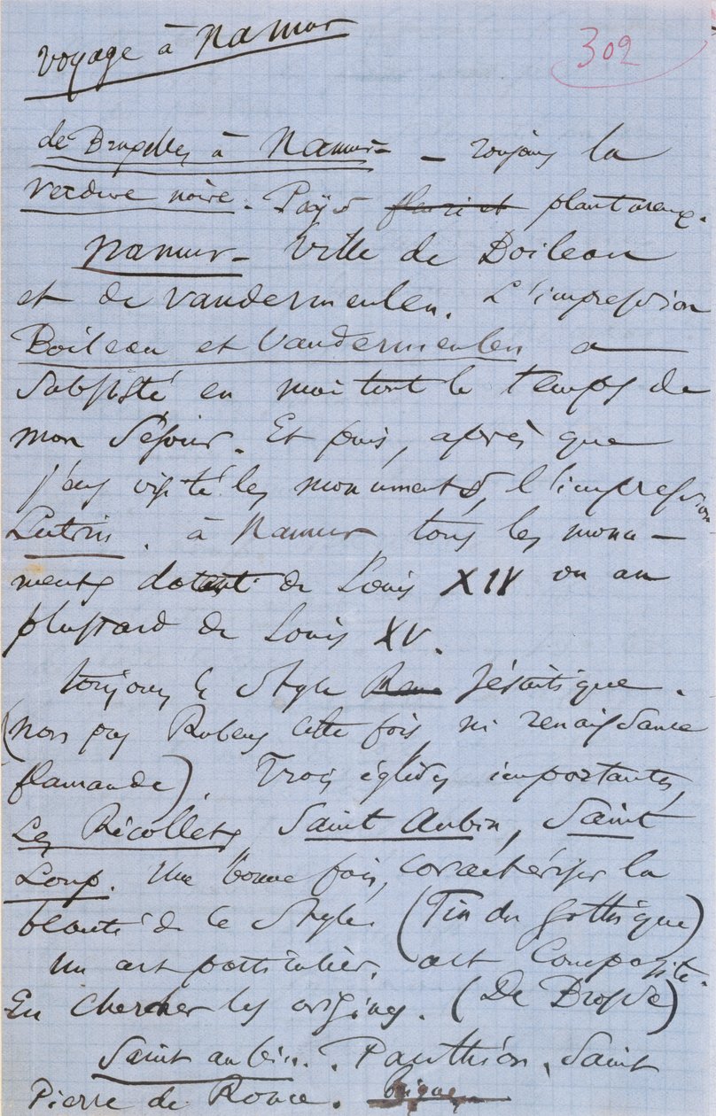 Seite 302 von Baudelaires Pamphlet 