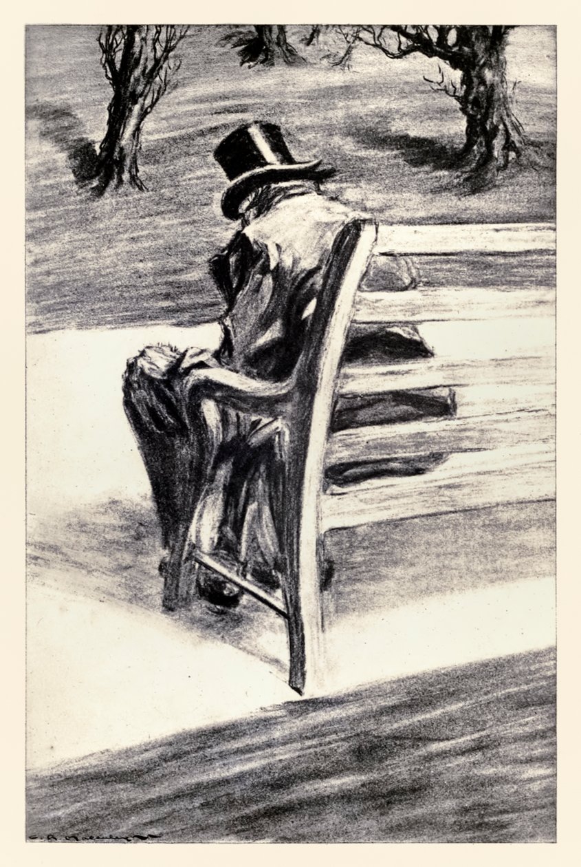 Ich war wieder Edward Hyde aus Der seltsame Fall von Dr. Jekyll und Mr. Hyde von Robert Louis Stevenson von Charles Raymond Macauley