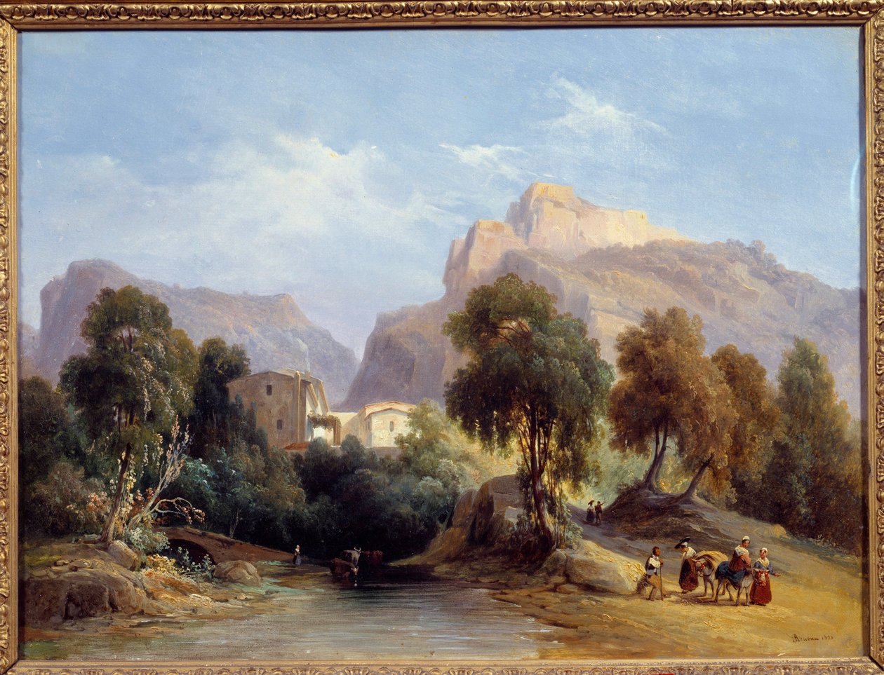 Eine Schreibwarenhandlung im Tal von Saint Pons von Charles Renoux