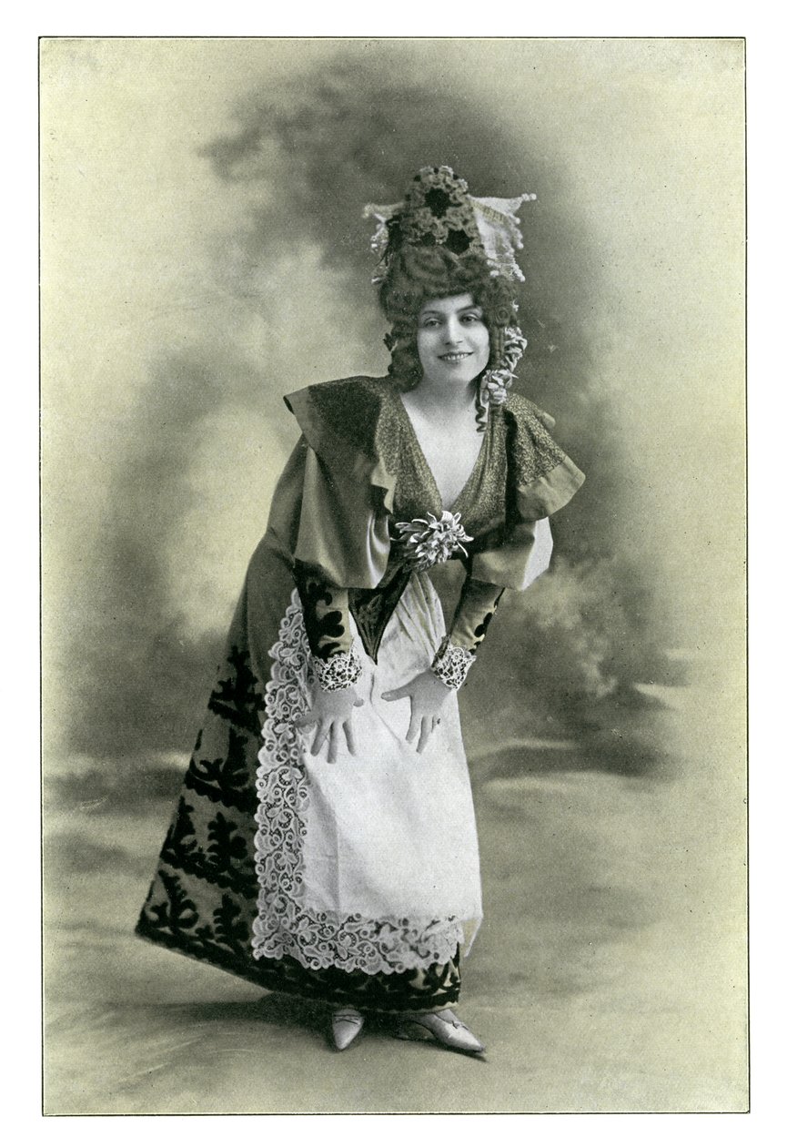 Charlotte Wiehe, 1901 von Charles Reutlinger