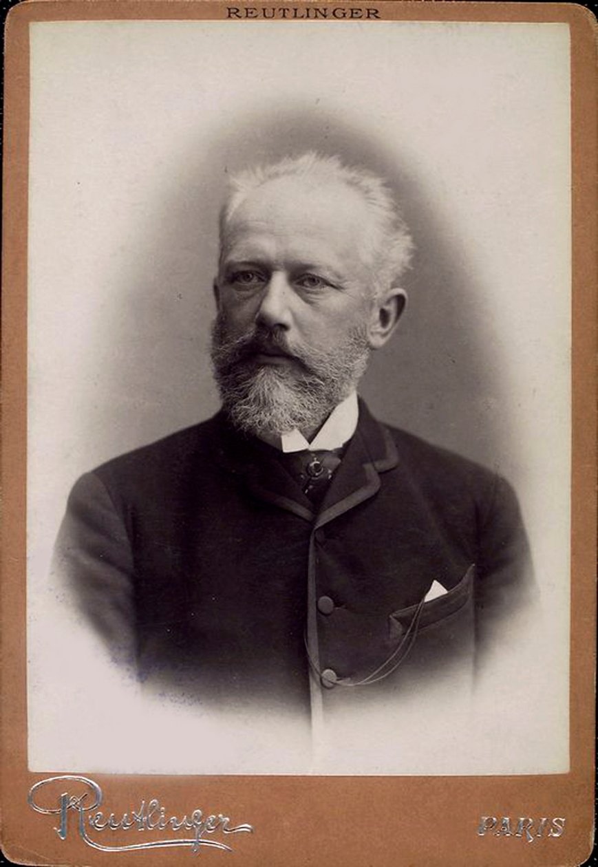 Peter Iljitsch Tschaikowski, russischer Komponist von Charles Reutlinger