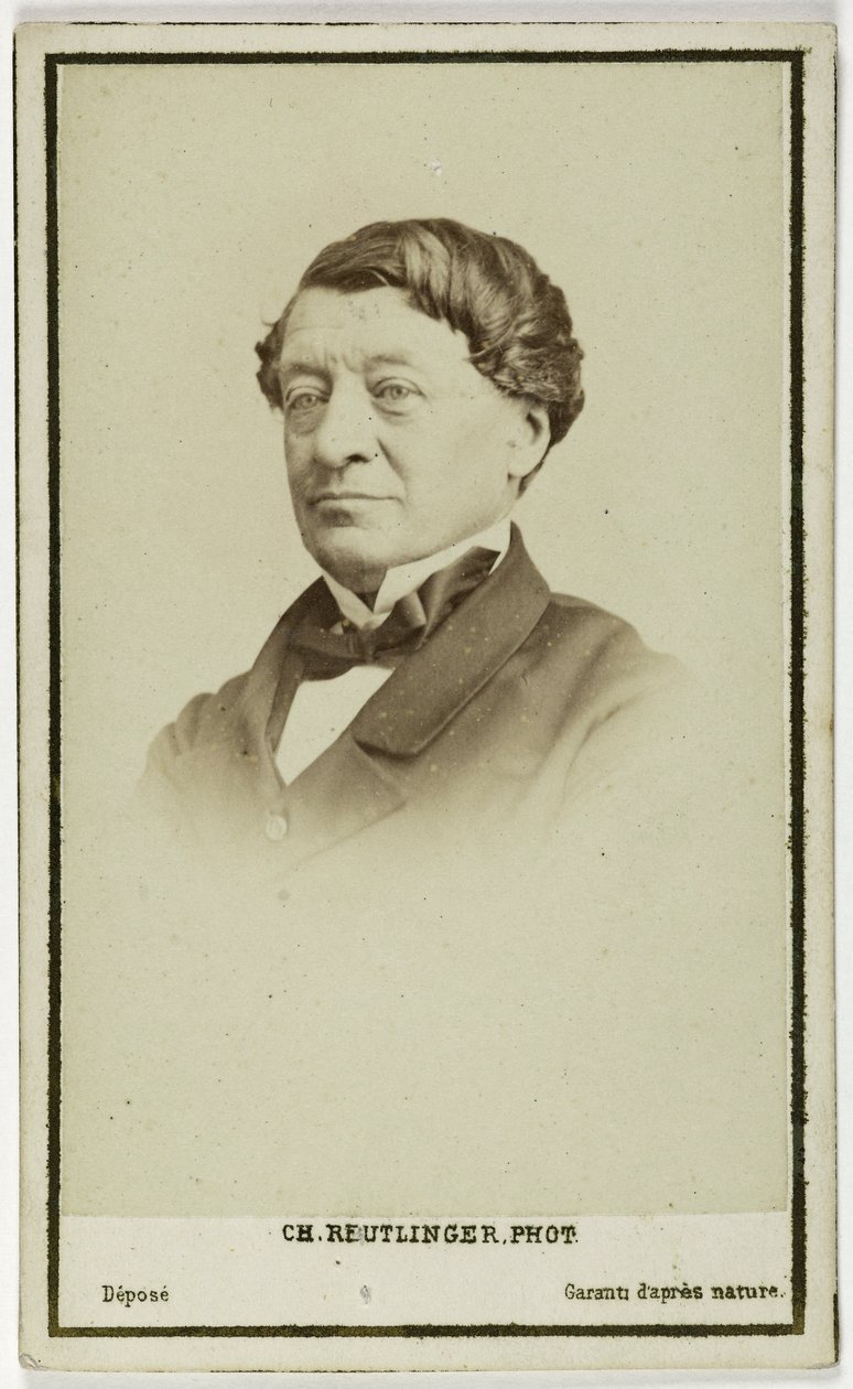 Porträt von Laborde Léon, Diplomat, Archäologe und Kurator am Louvre, ca. 1860-90 von Charles Reutlinger