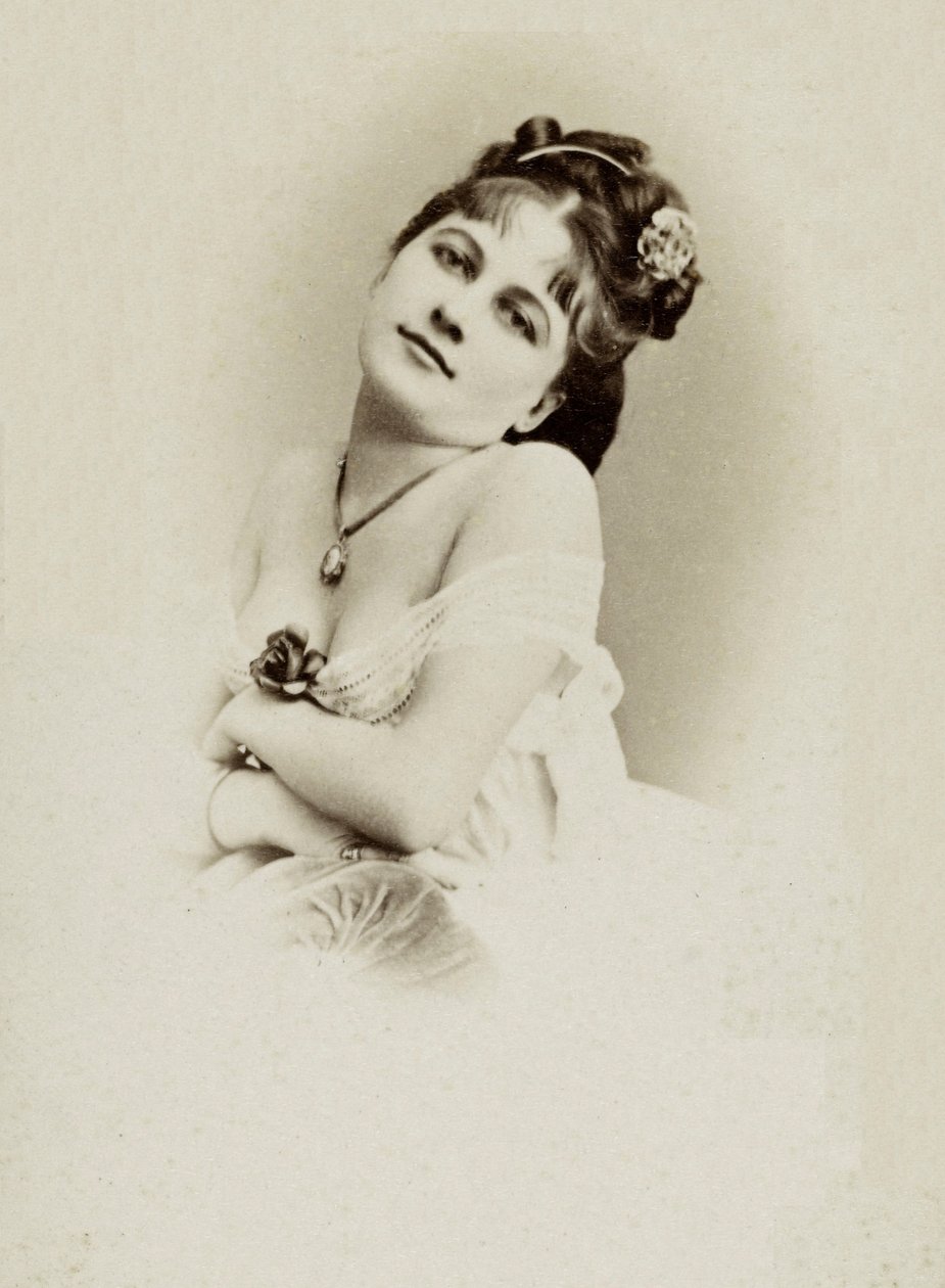 Porträt der Schauspielerin Henriette Victoire Drouard (1851-1923) von Charles Reutlinger