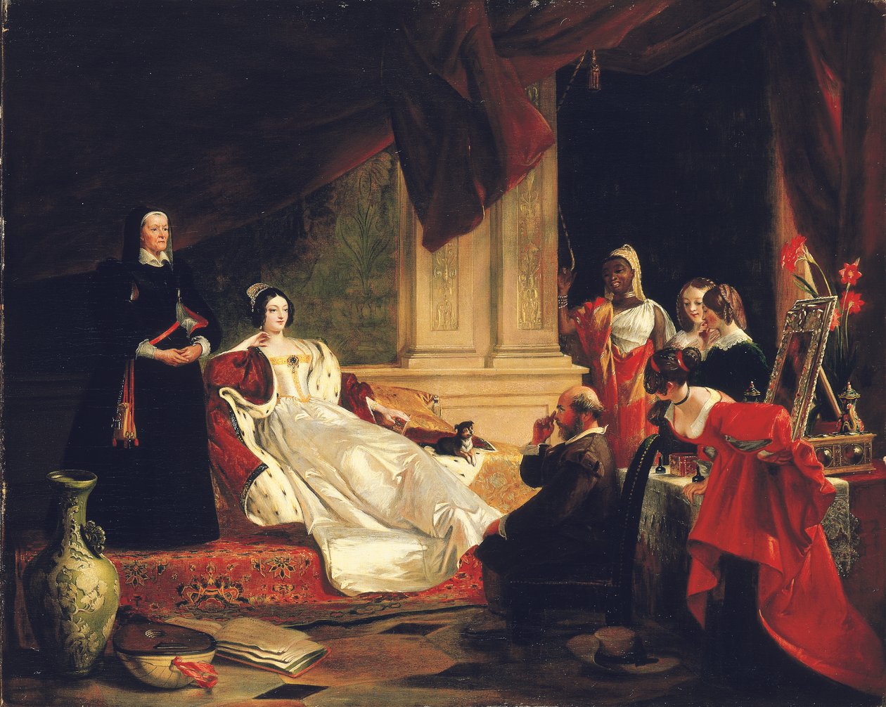 Sancho Panza im Apartment der Herzogin von Charles Robert Leslie