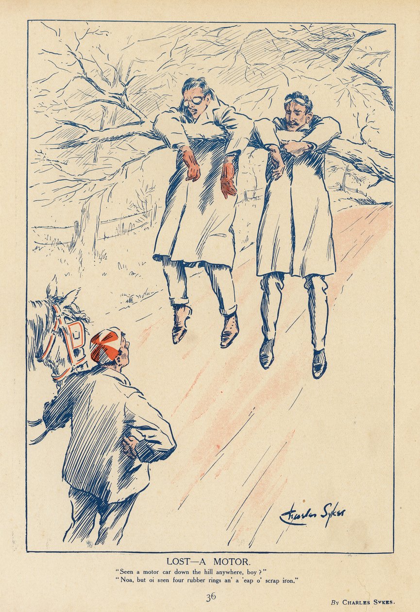 Verloren – ein Motor von Charles Robinson Sykes