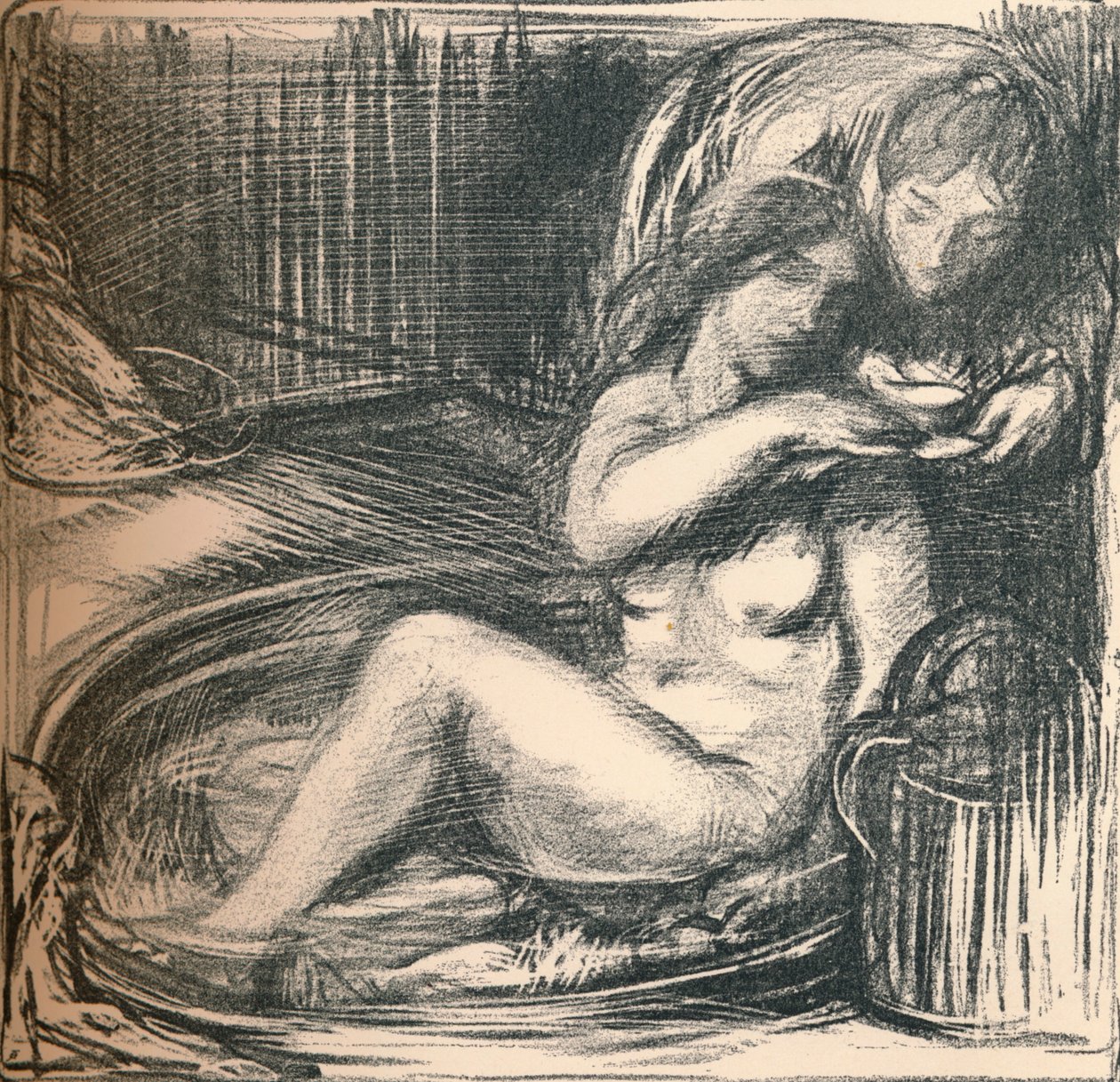 Die Tasse Tee, um 1891 von Charles Shannon