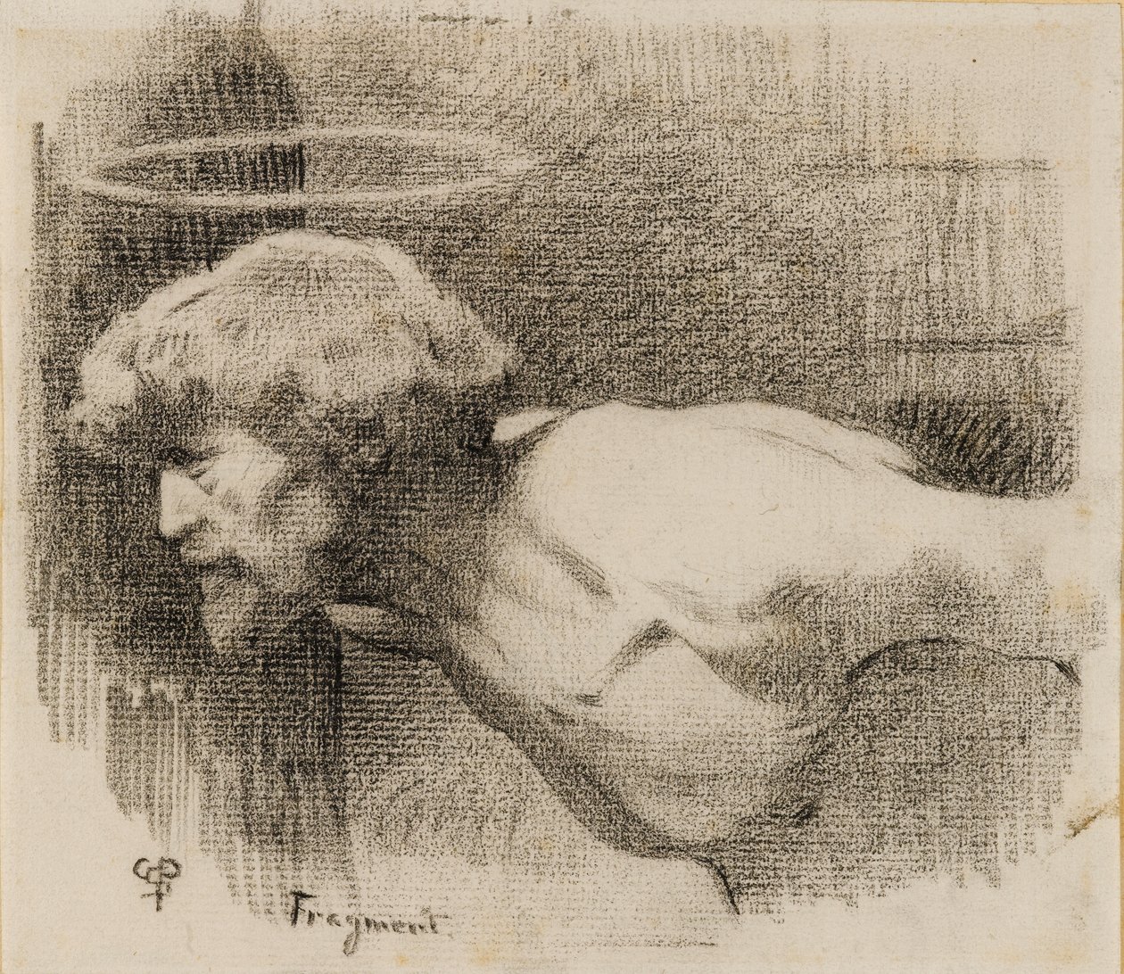 Studie für die Enthauptung von Johannes dem Täufer, ca. 1881 von Charles Sprague Pearce