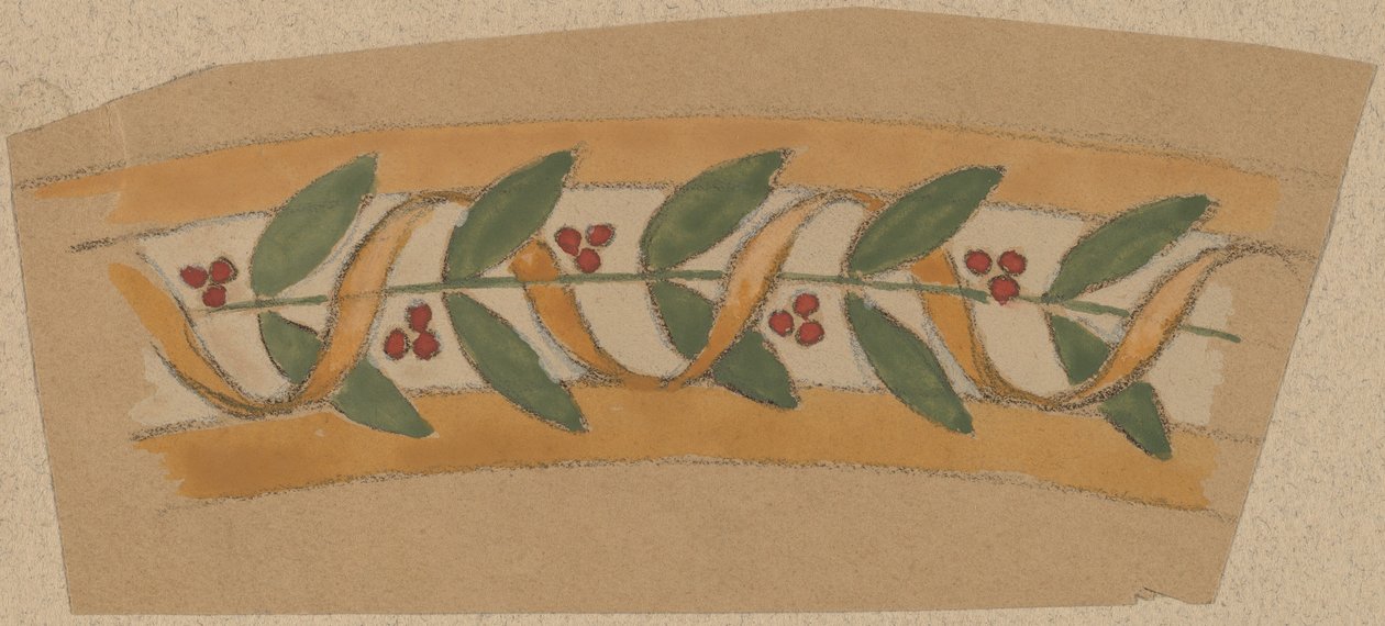 Studie für ein Randdesign von Charles Sprague Pearce