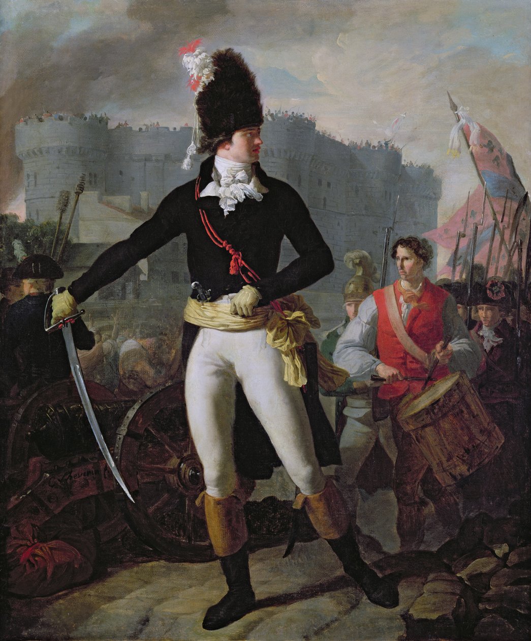 Ein Gewinner der Bastille von Charles Thevenin